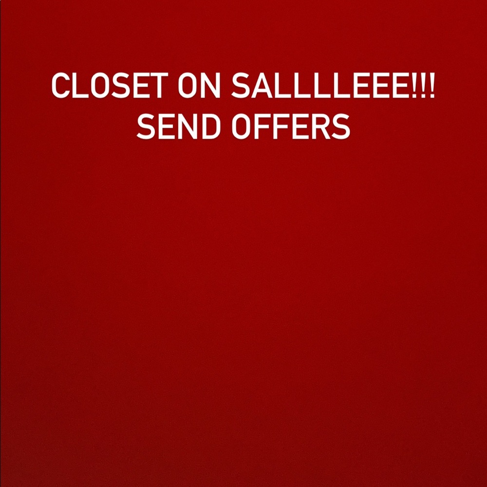 Closet sale .. vacation loading !!!